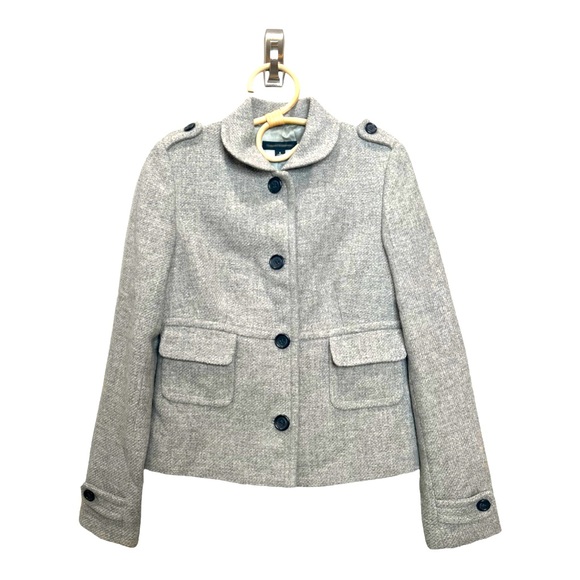 Banana Republic Jackets & Blazers - Banana Republic Wool Gray Blazer PeaCoat Jacket Size Small